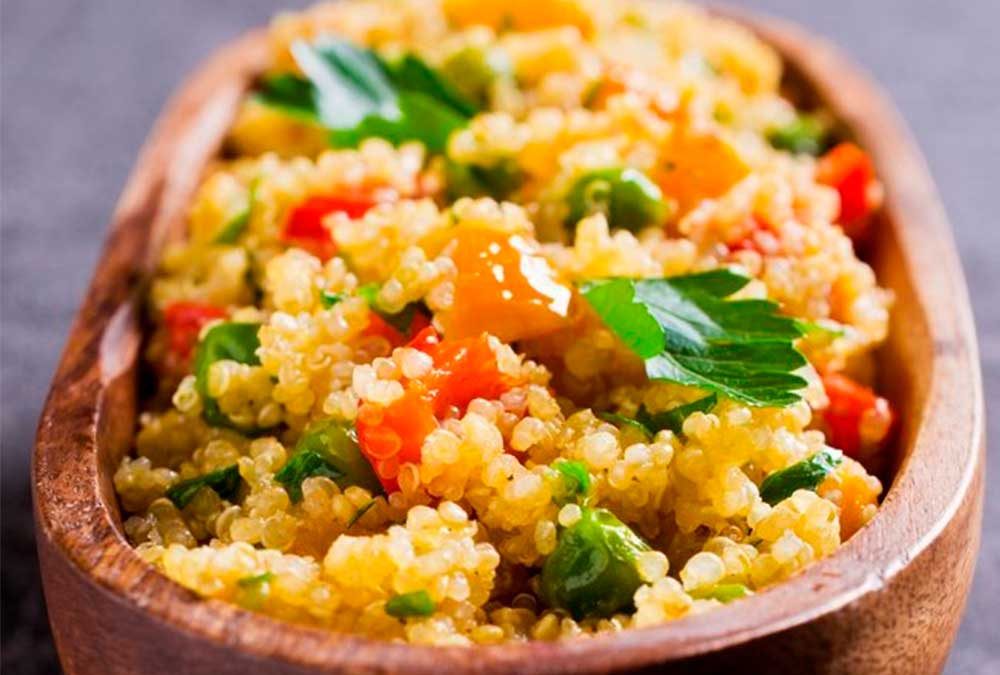 QUINOA CON VERDURAS